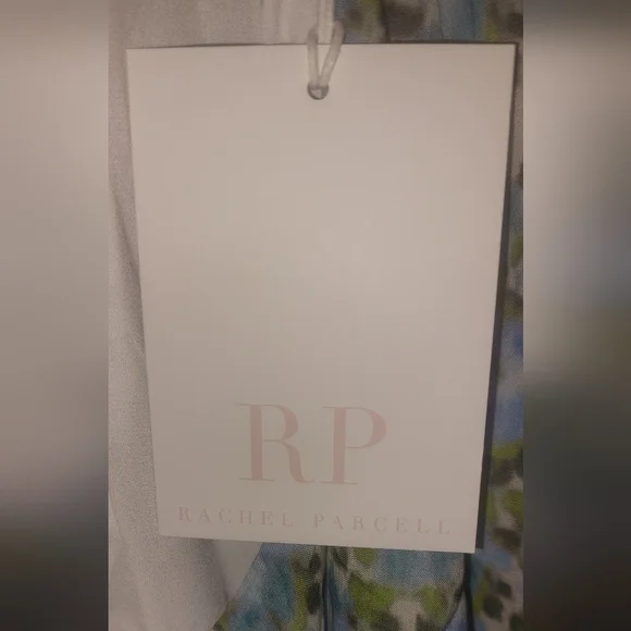 Rachel Parcell Halter Ruffle Micro Floral Mini Dress - Picture 11 of 12